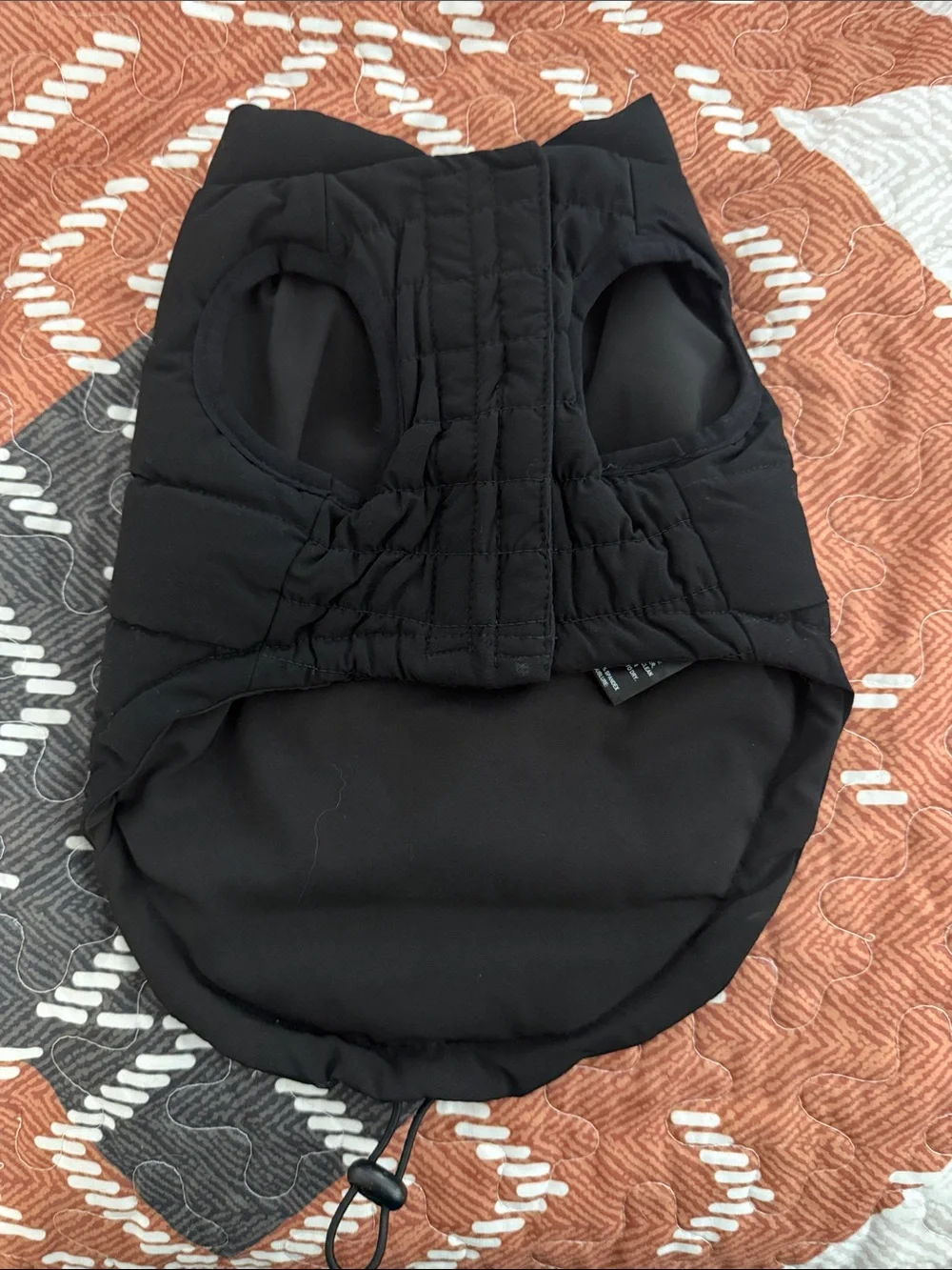 Canada Pooch Black Quilted Dog Puffer Vest